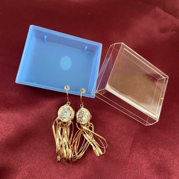 Boutique Crystal Drop Earrings - Picture 6 of 7